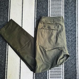 Lululemon Mens ABC Slim Fit Pant 30” Dark Olive